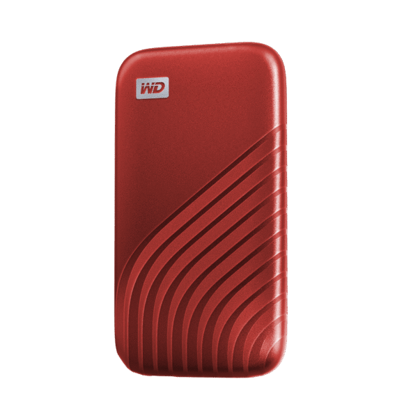 WD My Passport/2TB/SSD/Externí/2.5"/Červená/5R