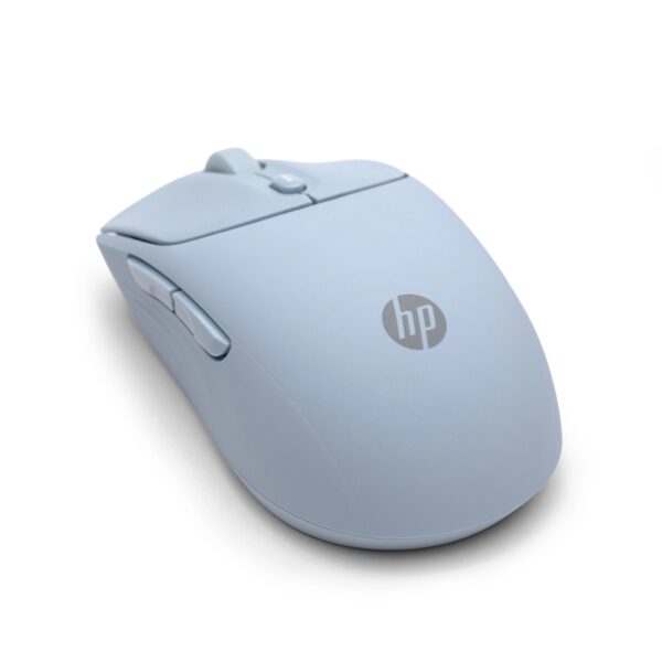 HP 400 Quiet/Kancelářská/Optická/Pro praváky/1 200 DPI/USB+BT/Modrá