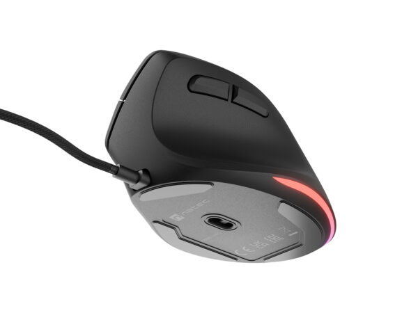 mysz-natec-Crake-2-NMY-2272-prawa-black-przewodowa-_-10 Vertikální myš Natec CRAKE 2 PRO/Vertikální/Optická/Pro praváky/12 400 DPI/Drátové USB-A/Černá