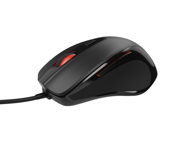 mysz-natec-Pigeon2_1 Natec optická myš PIGEON 2/4 000 DPI/Kancelářská/Optická/4 000 DPI/Drátová USB/Černá