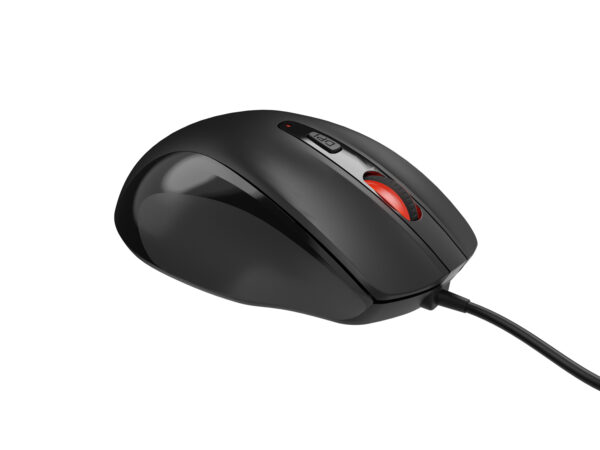 mysz-natec-Pigeon2_2 Natec optická myš PIGEON 2/4 000 DPI/Kancelářská/Optická/4 000 DPI/Drátová USB/Černá