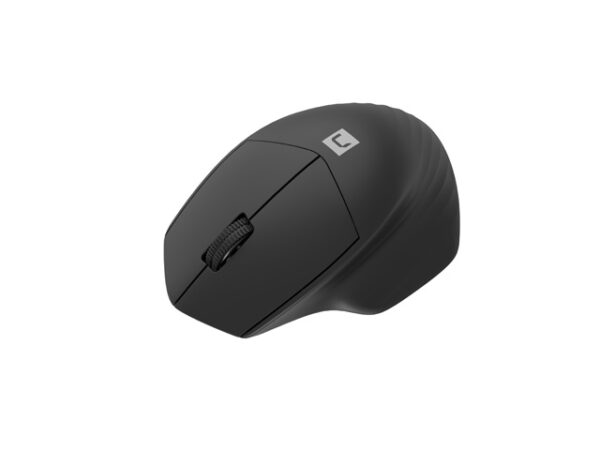 Natec optická myš SISKIN 2/Kancelářská/Optická/Pro praváky/1 600 DPI/USB+BT/Černá