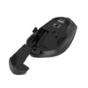 Natec optická myš SISKIN 2/Kancelářská/Optická/Pro praváky/1 600 DPI/USB+BT/Černá