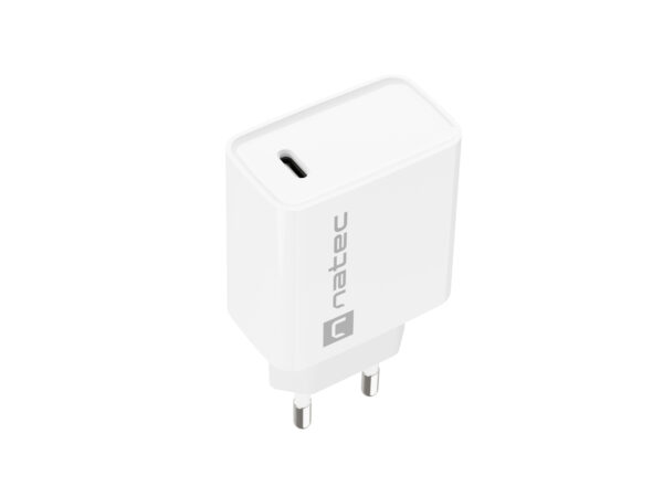 natec-Ribera-511-biala_-1 Universální nabíječka Natec RIBERA 20W 1X USB-C, bílá
