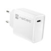 natec-Ribera-511-biala_-6 Universální nabíječka Natec RIBERA 20W 1X USB-C, bílá