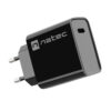 Universální nabíječka Natec RIBERA 20W 1X USB-C, černá
