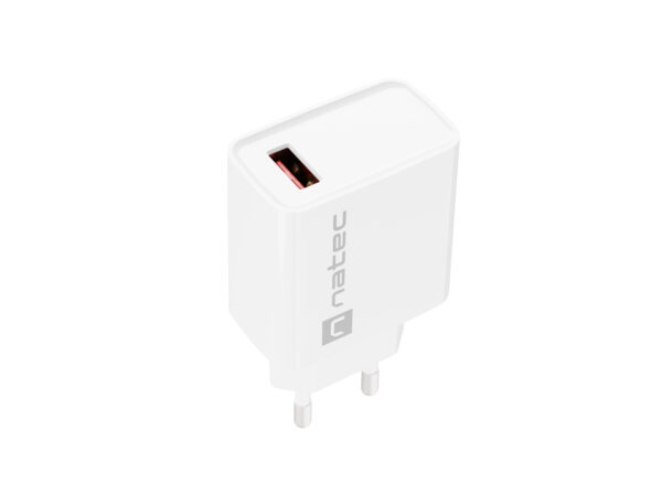 natec-Ribera-512-biala_-1 Universální nabíječka Natec RIBERA 18W 1X USB-A, bílá