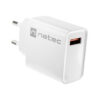 natec-Ribera-512-biala_-6 Universální nabíječka Natec RIBERA 18W 1X USB-A, bílá