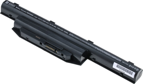 Baterie T6 Power Fujitsu LifeBook A544, AH564, E544, E546, E733, E744, E753, 5200mAh, 56Wh, 6cell