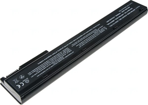 Baterie T6 Power pro HP EliteBook 8560w, 8570w, 8760w, 8770w, 5200mAh, 77Wh, 8cell