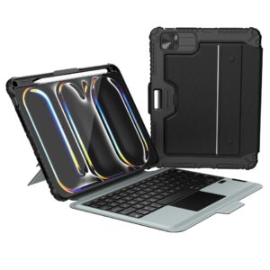 nillkin-bumper-combo-keyboard-case-backlit-version_s-2 Nillkin Bumper Combo Keyboard Case (Backlit Version) pro iPad Pro 11 2024 Black