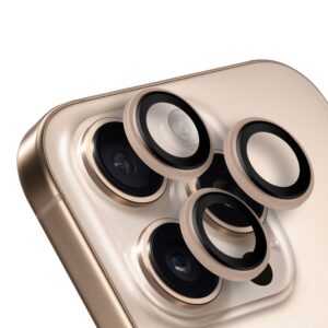 OBAL:ME Ochrana Čoček pro Apple iPhone 16 Pro/16 Pro Max Desert Titanium