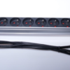 obr1 PremiumCord Panel napájecí 1U do 19" racku, 8x230V, přepěťová ochrana, 2m kabel, vypínač