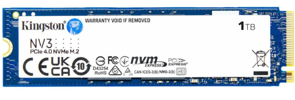 Kingston NV3/1TB/SSD/0/M.2 NVMe/5R