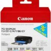 Canon PGI-550 + CLI-551 C/M/Y/BK/GY  Multi pack