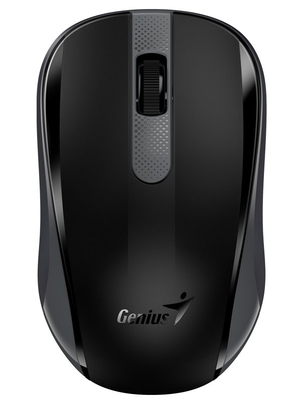 Genius NX-8008s/Kancelářská/Optická/1 200 DPI/Bezdrátová USB/Černá-šedá