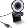 DICOTA Webcam Ringlight 5MP