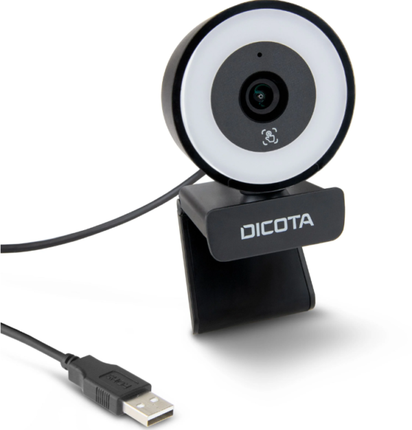 DICOTA Webcam Ringlight 5MP