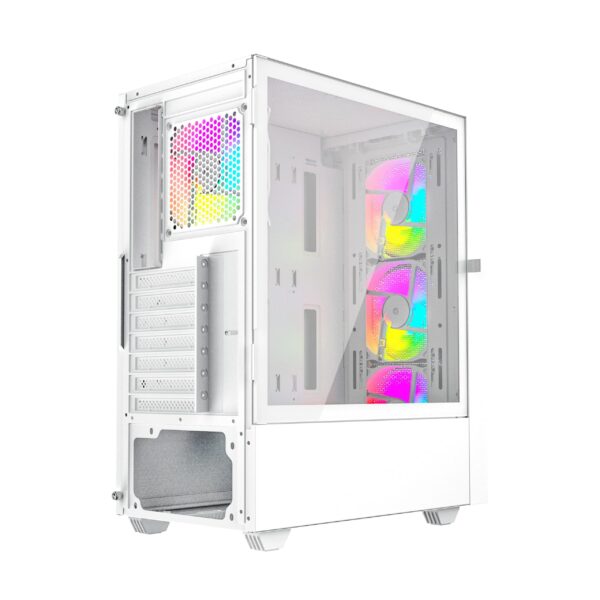 obr3-22 Gembird Fornax 4000 ARGB/Midi Tower/Transpar./Bílá