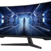 Samsung Odyssey/G55T/34"/VA/3440x1440/165Hz/1ms/Black/2R