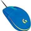 Logitech G102 Lightsync/Herní/Optická/8 000 DPI/Drátová USB/Modrá