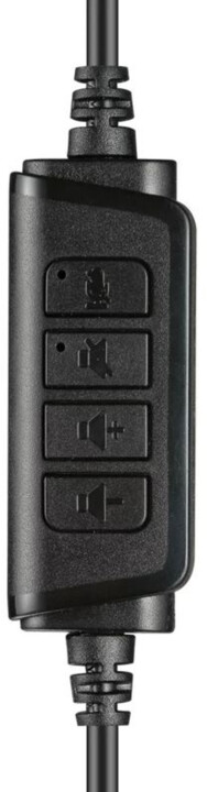 Sandberg PC sluchátka USB Chat Headset s mikrofonem, černá