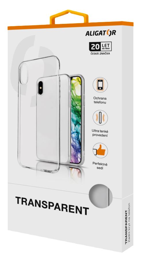 ALIGATOR Pouzdro Transparent Apple iPhone 7/8/ SE 20/22
