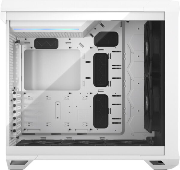 Fractal Design Torrent White TG Clear Tint/Big Tower/Transpar./Bílá