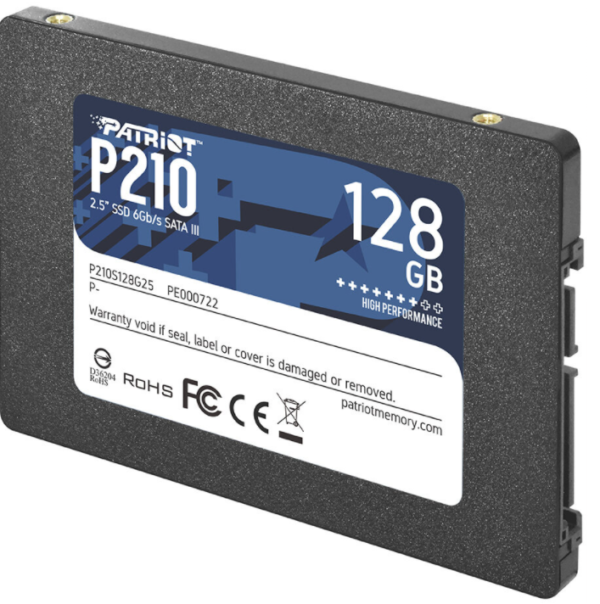 obrazek2 PATRIOT P210/128GB/SSD/2.5"/SATA/3R