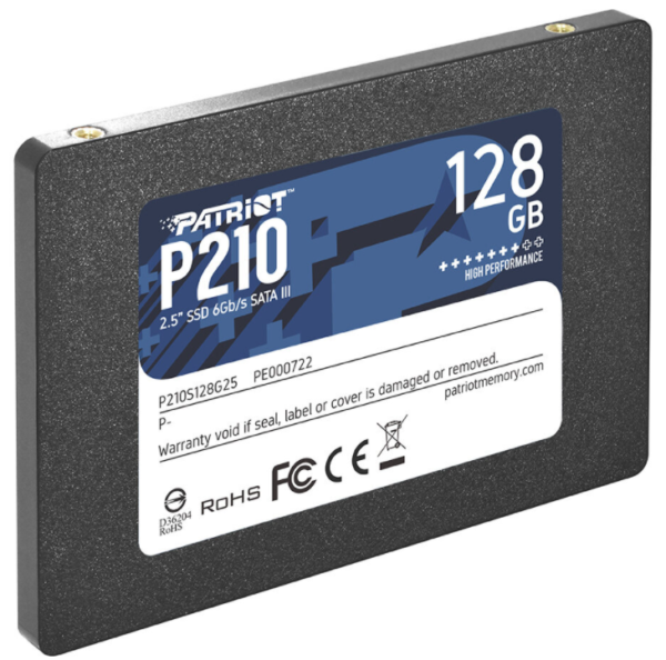 obrazek3 PATRIOT P210/128GB/SSD/2.5"/SATA/3R