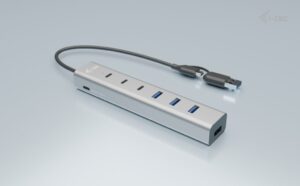 i-tec USB-C/USB-A Charging Metal HUB 7 Port (3x USB-C, 4x USB-A)