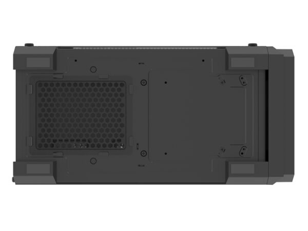 Počítačová skříň Genesis IRID 505F/Midi Tower/Transpar./Černá