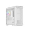 Počítačová skříň Genesis IRID 503 ARGB LITE/Mini Tower/Transpar./Bílá