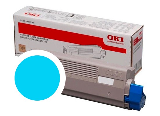 OKI cyan toner do C834/C844 (10 000 stránek)