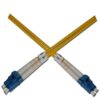 Optický patchkabel duplexní, LC-LC 9/125um SM, 3m, OS2