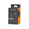 Natec nabíječka do auta CONEY, 1XUSB, 1XUSB-C, 48W