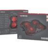 package-Oxid-260-m Chladící podložka pro NB Genesis OXID 260, LED, 15,6-17,3" 4xvětrák, 2xUSB