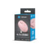 Myš Natec STORK/Kancelářská/Optická/1 600 DPI/Bezdrátová USB/Růžová