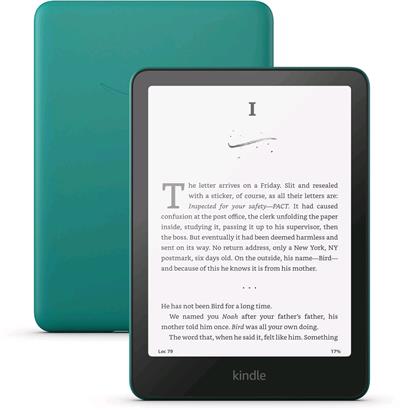 papergreen_s-1 E-book Amazon Kindle Paperwhite 2024 (16 GB), jade, s reklamou