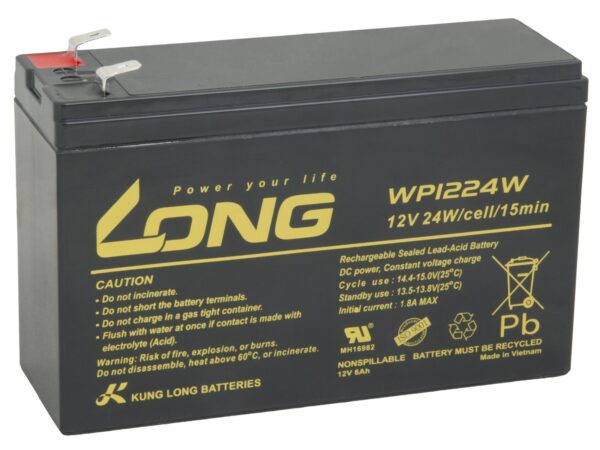 pblo-12v006-f2ah-1_s LONG baterie 12V 6Ah F2 HighRate (WP1224W)