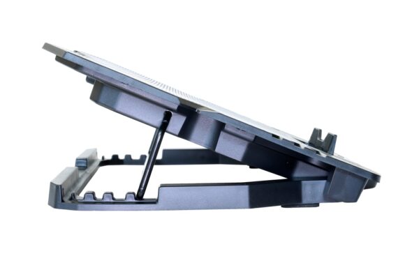 EVOLVEO Ania 5R, chladicí podložka pro notebook, 5x ventilátor, červené podsvícení