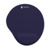 Podložka pod myš ergonomická gelová Natec MARMOT, tmavě modrá, 245x225 mm