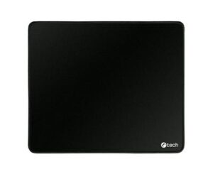 Podložka pod myš C-TECH MP-01S-BK, černá, 240x200x4mm, obšité okraje