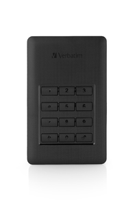 Verbatim Store 'n' Go šifrovaný externí HDD s numerickou klávesnicí 1TB (GDPR)
