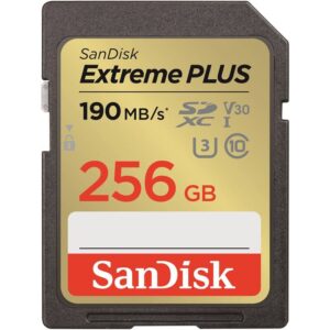 product_5119872 SanDisk Extreme PLUS/SDXC/256GB/UHS-I U3 / Class 10