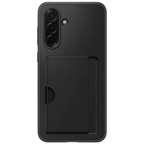 Samsung Zadní kryt s kapsou na kartu pro Galaxy A36 Black