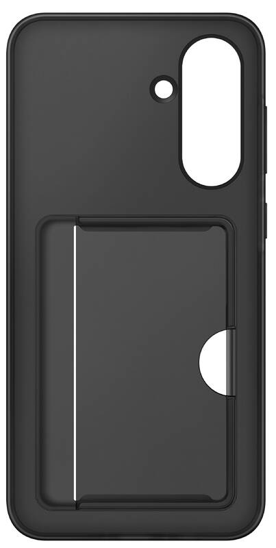 Samsung Zadní kryt s kapsou na kartu pro Galaxy A36 Black