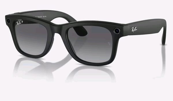 Meta Ray-Ban Wayfarer, AI brýle, Matte Black, Polarized Gradient Graphite