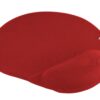 Podložka pod myš gelová C-TECH MPG-03, červená, 240x220mm