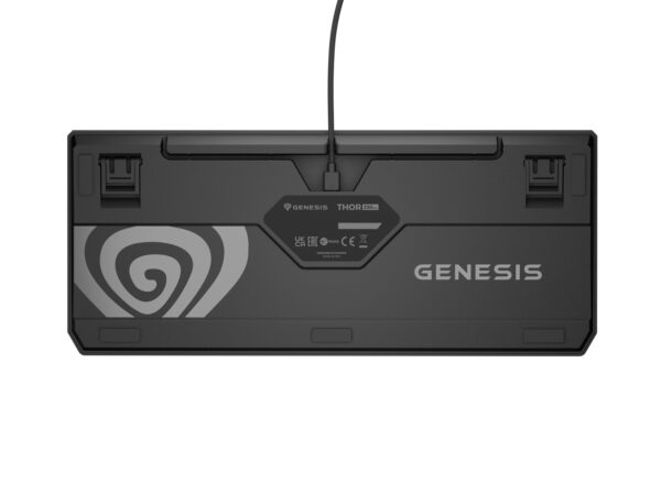 Genesis herní klávesnice THOR 230/TKL/RGB/Outemu Red/Drátová USB/US layout/Černá